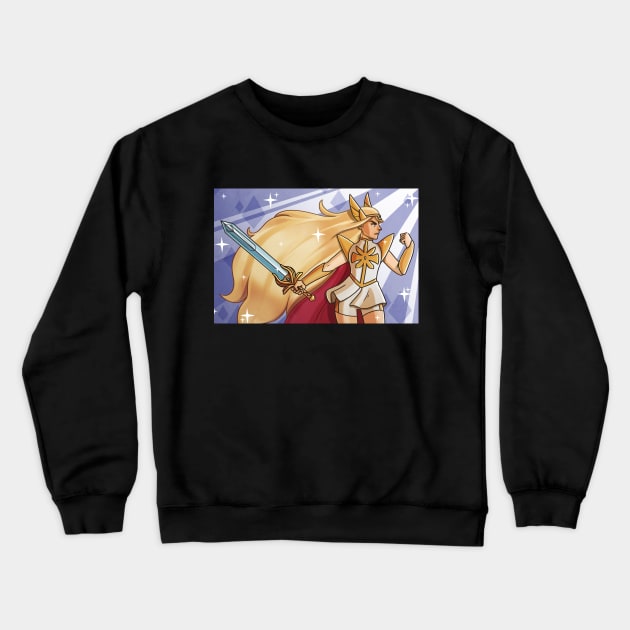 Princess Of Power Crewneck Sweatshirt by ShelboBaggins